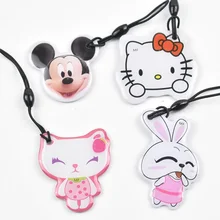 4 шт./лот идентификационная карта Сменные метки блок 0 записываемый 13,56 МГц мультфильм Перезаписываемый RFID бесконтактная смарт-карта копия клон