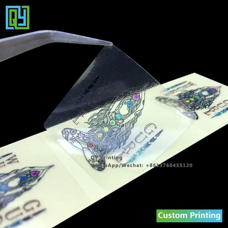 

1000pcs 35x35mm free shipping custom printed labels for cosmetic jars transparent packaging label clear perfume bottle stickers