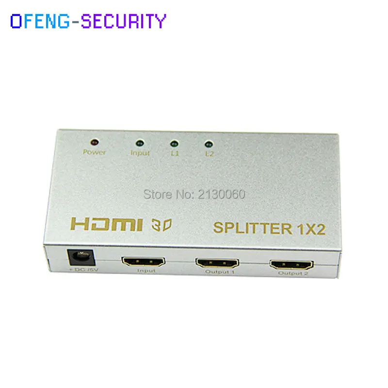 1X2 HDMI сплиттер, HDMI сплиттер- 3D, 4 K X 2 K