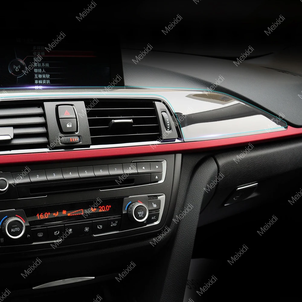 

Car Styling Interior Central Control Panel Kit Invisible Protective Film Self Healing Sticker For BMW New 3 series Accessories