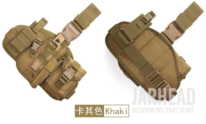 Hand Gun Holster Tactical Holster Combination Drop Leg Pistol Gun Holster for GL 17 M9 1911 M9A1 SP2022 P228 P229 P226 PPK USP