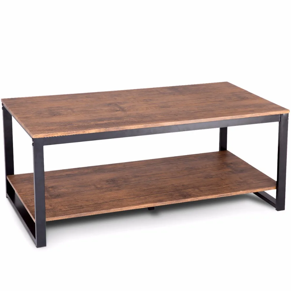 Giantex Metal Frame Rectangle Coffee Table Accent Cocktail Table Living Room Furniture Living Room Furniture HW57395 Giantex Metal Frame Rectangle Coffee Table Accent Cocktail Table Living Room Furniture Living Room Furniture HW57395