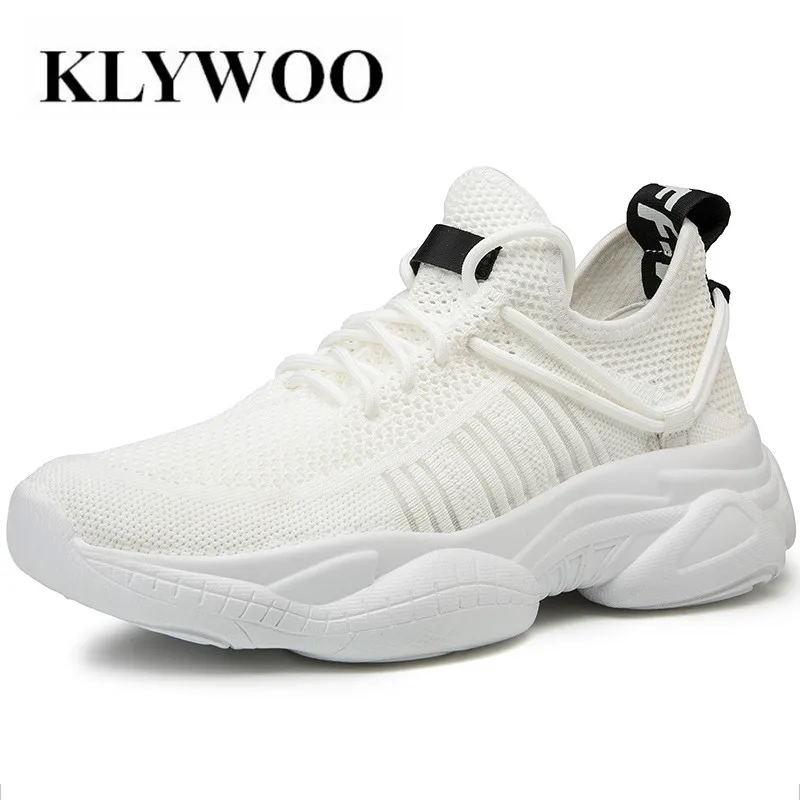 

KLYWOO Ultra Boosts Breathable Leather Shoes Mens Flats Shoes Mens Casual shoes Soft Brand Fashion Sneakers Men Shoes