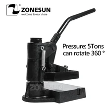 ZONESUN 8360 ручной пробоотборник давления, лазерный нож пресс-форма машина для штамповки кожи, Ручной пресс для вырубки кожи высечки