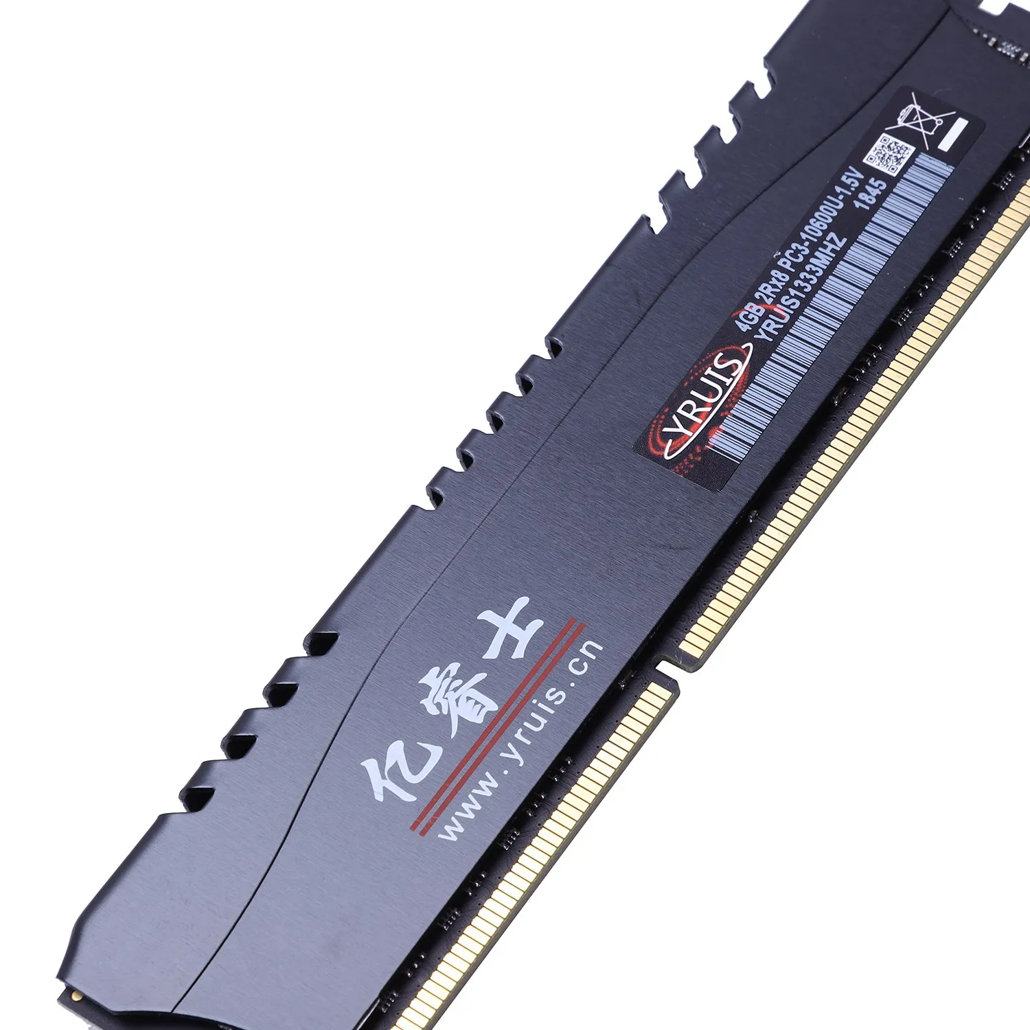 Горячая-Yruis Ddr3 4G Pc Ram Память Dimm 1,5 V Настольный Ram Внутренняя Память Ram для компьютерных игр Ram с кулером памяти