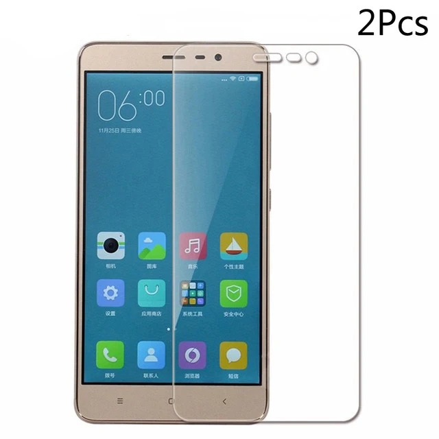 2 шт закаленное стекло для защиты экрана Xiaomi Redmi Note 3 9H 2.5D Защитное телефона |