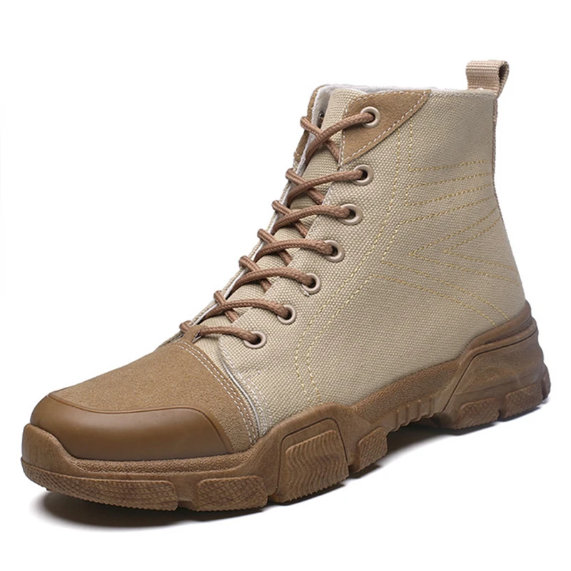 

2018 autumn winter snow boots Men fashion microfiber canvas cotton ankle boots