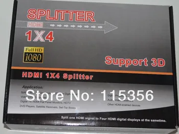 

HDMI splitter version 1.4 1X4 4 ports Compatible 3D for PS3 HDTV 1080P