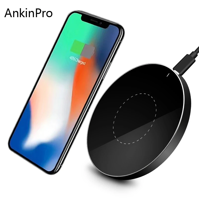 CinkeyPro QI Беспроводной Зарядное устройство для мобильных телефонов через USB
