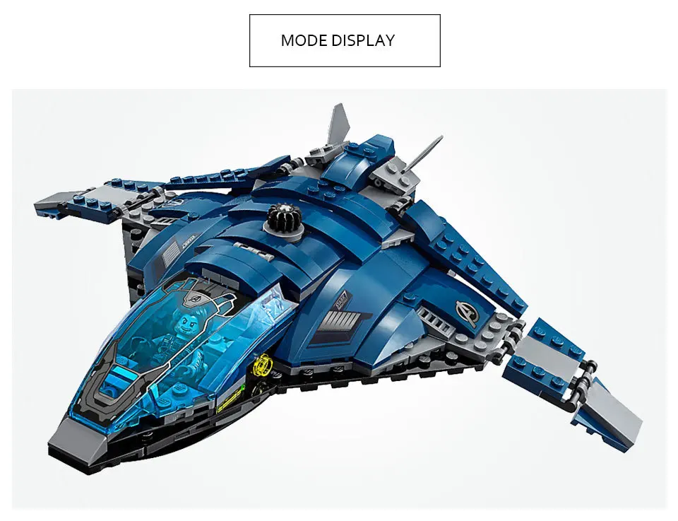 Mailackers 07034 774Pcs Legoing Marvel Series Classic Avengers Super Hero Airport Battle Antman Iron Man Blocks Legoings 76051   3