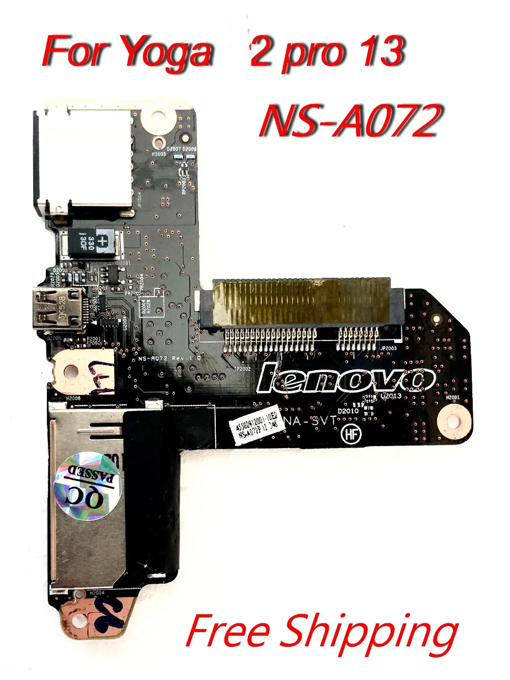 Reboto для Yoga 2 Pro HDMI порт кардридер USB плата NS-A072 viu3 с кабелем | Компьютеры и офис