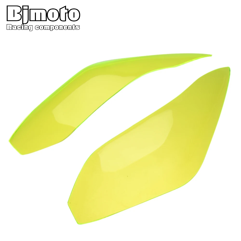 

BJMOTO For Kawasaki VERSYS 650 Ninja 250/300 2014-2016 Motorcycle Headlight Screen Lens Protective Cover Shield Iridium