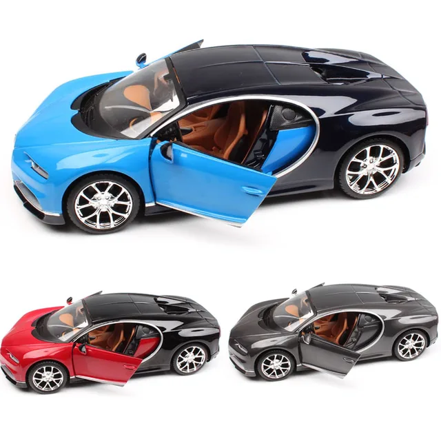 Maisto 124 Small Scale bugatti chiron Automobiles sport auto supercars racing metal diecast
