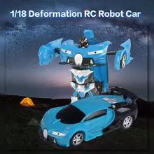 MoFun 1/18 трансформер деформированный rc автомобиль деформация робот игрушка с светильник демонстрационный пульт дистанционного управления модель автомобиля автомобиль для детей подарок