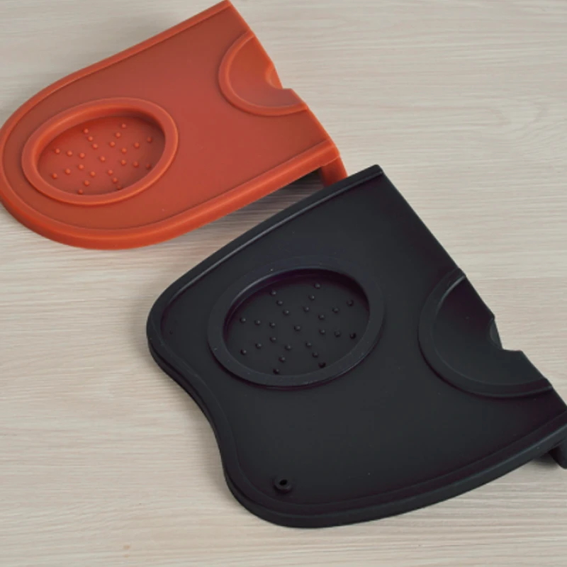 

Coffee powder pad anti-slip corner filler Mat home bar silicone coffee machine handle pad kitchen tool coffee accessories