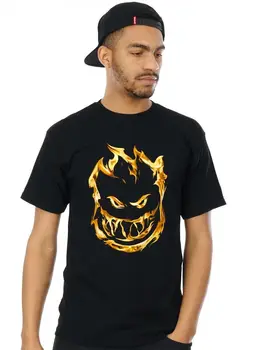 

2017 Summer Brand T Shirt Men Hip Hop Men T-shirt Casual Fitness Spitfire 451 T-shirt