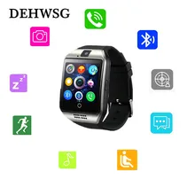 New Smart font b watch b font SIM Card Bluetooth music Dialer Arc touch screen smartwatch