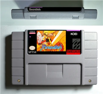 

Brandish 1 or Brandish 2 - RPG Game Cartridge Battery Save US Version Card