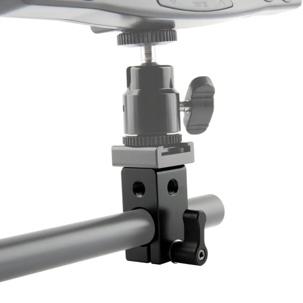 Niceyrig braçadeira de haste 15mm, equipamento de