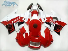 Body fairing set for HONDA white red 1991 1992 1993 1994 CBR600 F2 motorcycle road ABS fairings kit CBR 600 F2 91-94