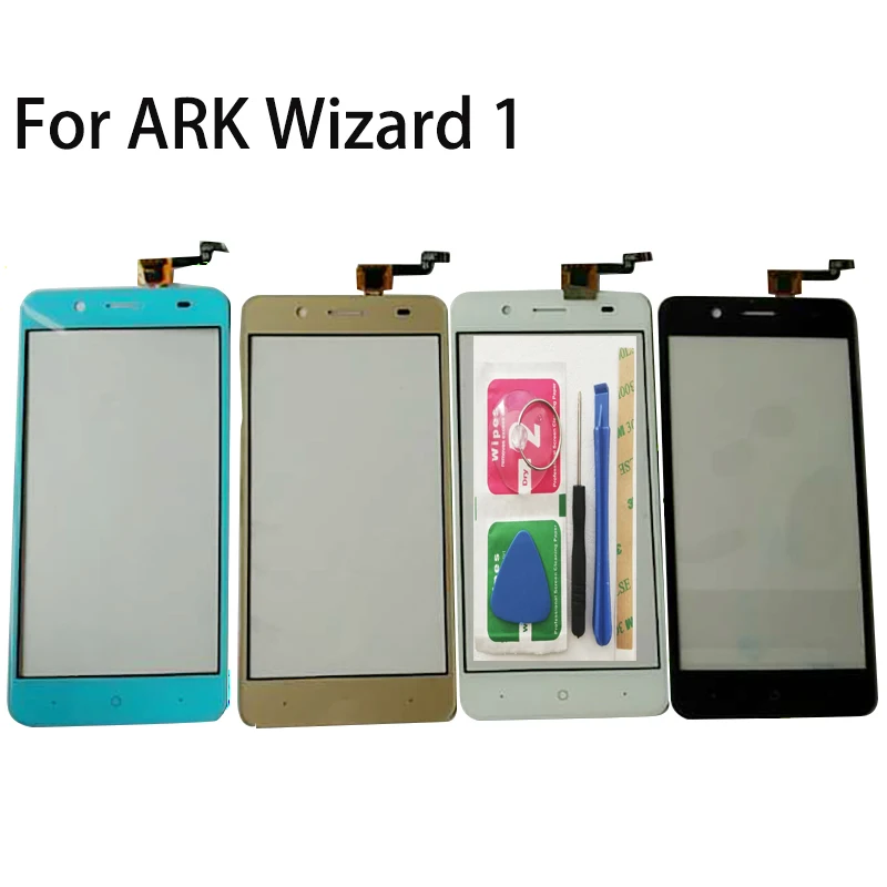 

BINYEAE 5.0''Touch Screen For Ark Wizard 1 Digitizer Touch Panel Glass Sensor Free Tools+Adhesive