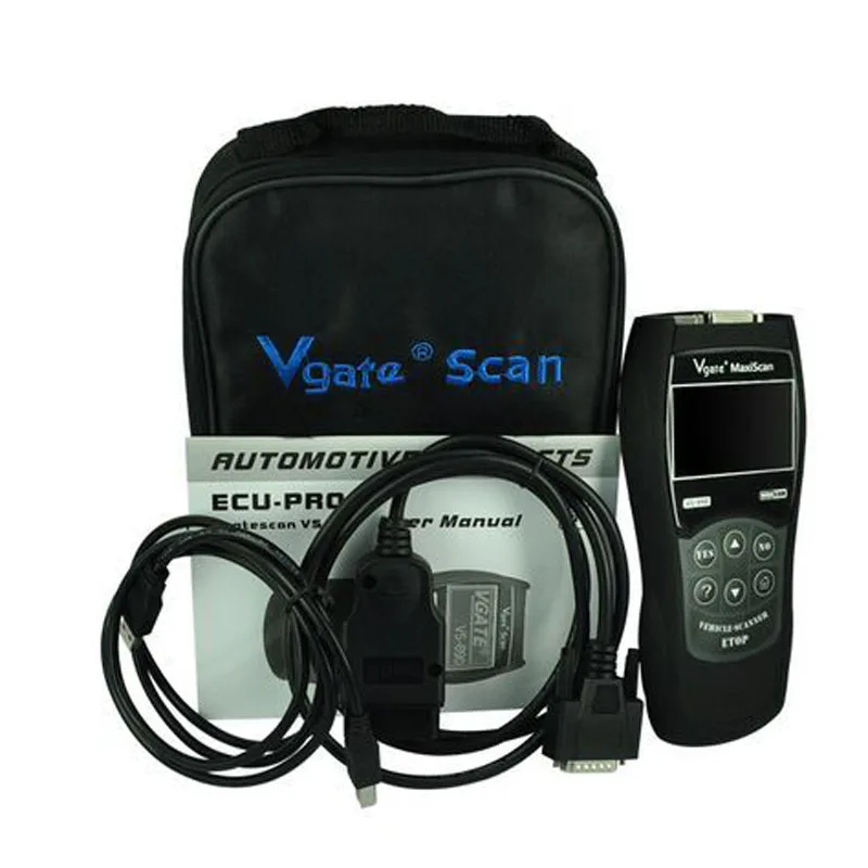 VGATE VS890 OBD2 Универсальный считыватель кодов OBD2 сканер мульти-языковой и автомобильный диагностический инструмент VGATE MaxiScan VS890
