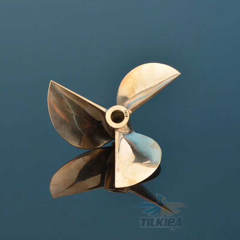 7016/3 brass propeller prop dia 70mm p1.6 pitch 112mm for 1/4" shaft rc boat