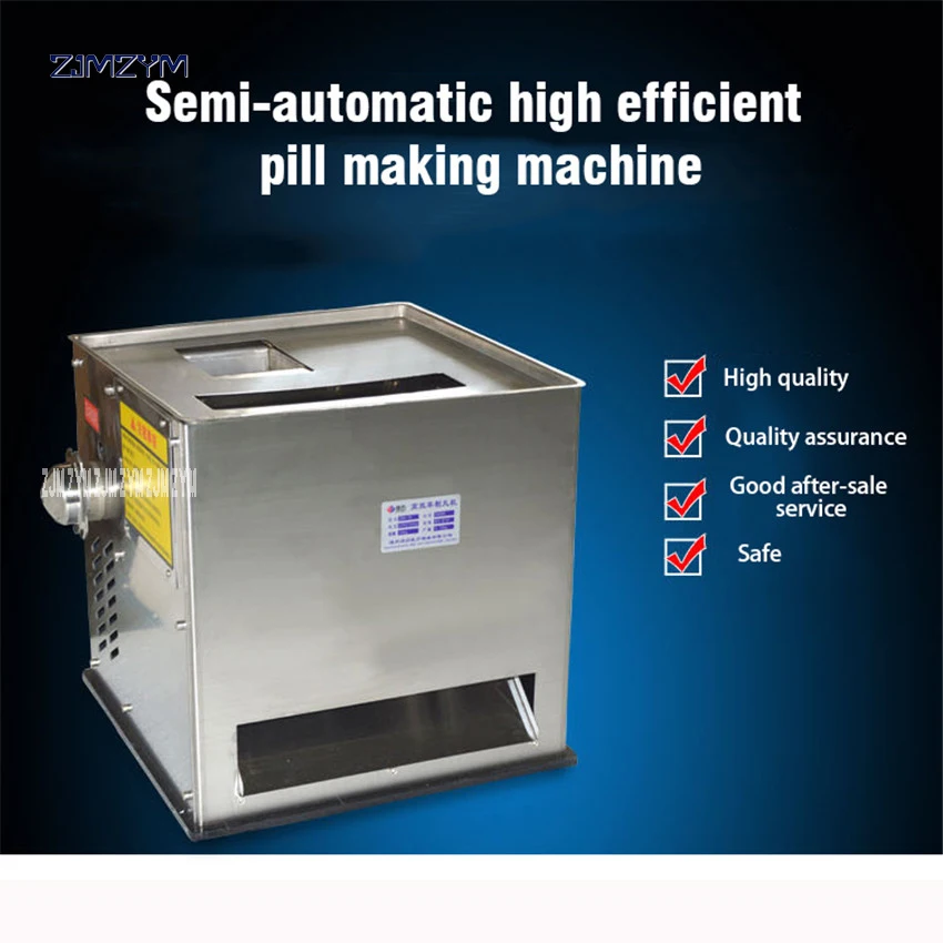 ZW 10 Semi automatic high efficient pill making machine, 220V Stainless
