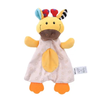 

Baby Comforting Soothing Appease Towel Animal Plush Toys Sleeping Plush Toy Soft Skin Nibbling Pacify Toys