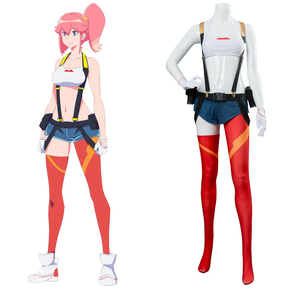 Косплей костюм аниме PROMARE AINA ARDEBIT карнавальный на Хэллоуин для взрослых женщин
