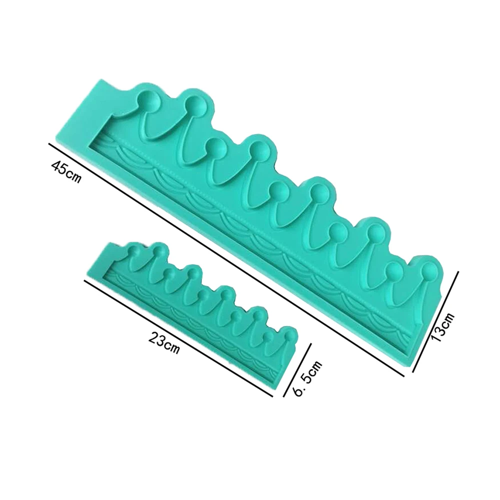1 шт. маленькая силиконовая форма в форме короны, форма для помадки, шоколадная мастика, инструменты для украшения торта