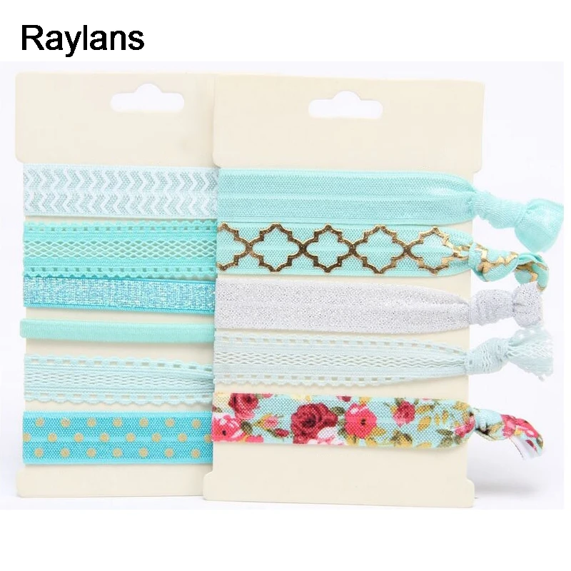 Raylans Fashion Women Knotted Elastic Hair Rope Ponytail Holder