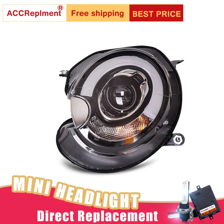 2 шт. светодиодный светодиодные фары для BMW MINI R56 2007 2013|Фара авто в сборе| |