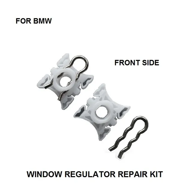 X2 Plastic Slider Clips For Bmw Z4 Z3 Window Regulator Repair Kit
