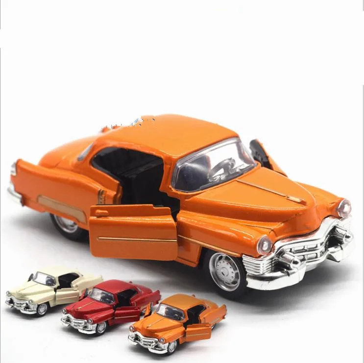  1:36 alloy pull back car modelshigh simulation Cadillac retro vintage carmetal diecasts toy vehicle