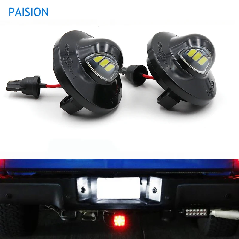 2 шт. 9SMD светодиодный номерного знака светильник лампа для Ford пикап F 150 F250 F350 1990 2014