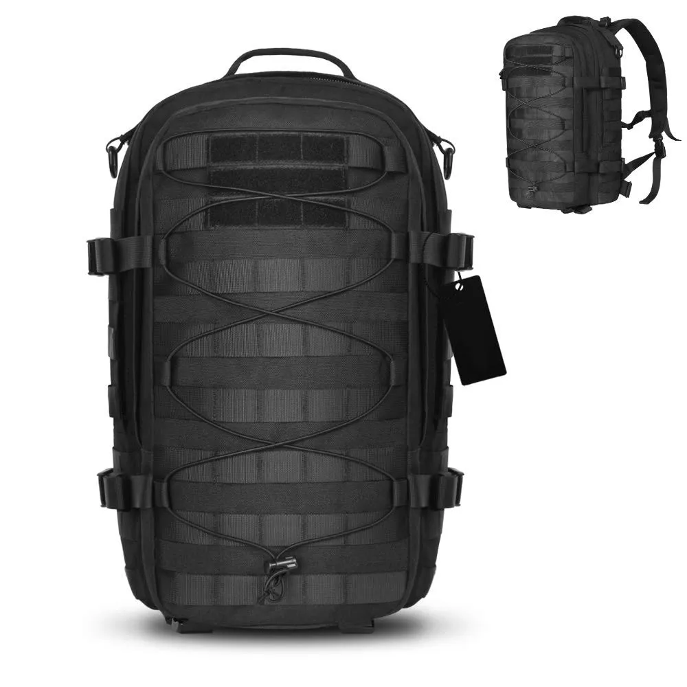 

Outdoor Tactical Backpack Military Assault Pack Army Molle Bug Out Bag 1000D Nylon Daypack Rucksack Bag for Camping Hiking