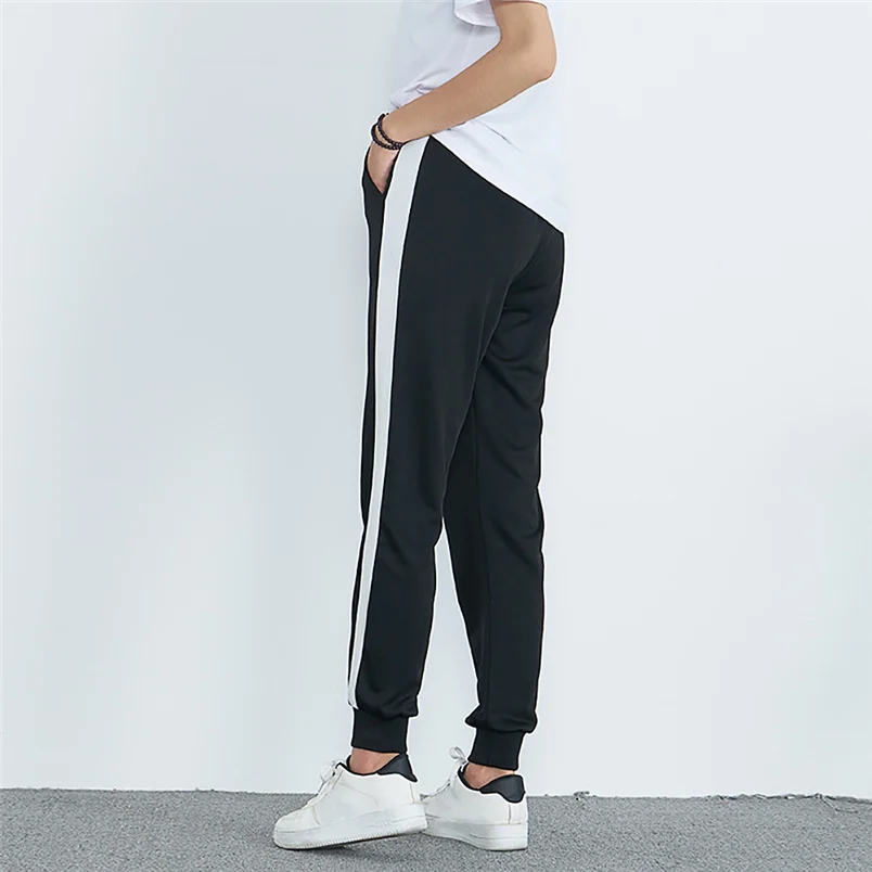 2018 Fashion Harem Pants Womens Autumn Casual Striped Hot Sale Sports Outwear Pants Hip Hop Pants Jogger Long Trousers F#S05 (3)
