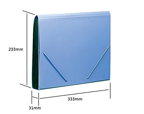 

Comix F4302 expanding wallet Briefcase Organ Bag File Bag Folder Specifications:a4,12p Nw: 375g Color Random Free Shipping