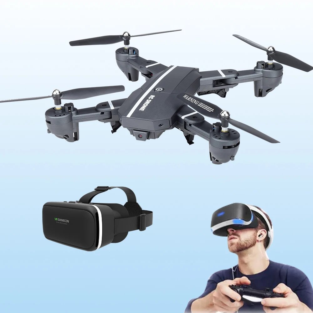 2018 Newest VR 8807 8807W Drone RC Quadcopter with 2.0MP/0.3MP Camera 3D Selfie Foldable Mini Dron Long flytime VS KY101S SG900