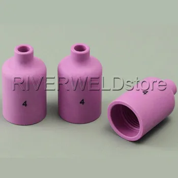 

3pcs TIG Alumina Nozzle Gas Lens 54N18 #4 Fit TIG Welding Torch Accessories SR PTA DB WP 17 18 26 Series