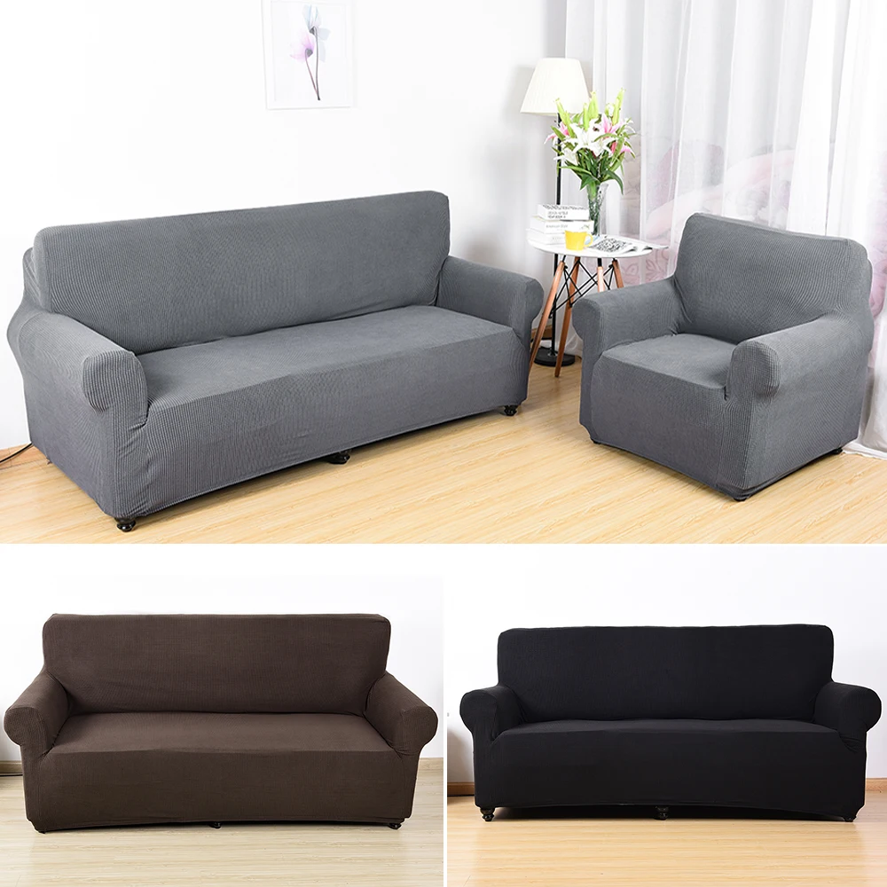 Flexible Stretch Sofa Cover For Living Room Elastic plaid sofa covers