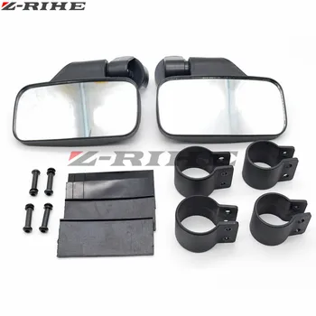 

2" Rearview Side View Mirrors For RZR XP1000 RZR900 Maverick Cage for POLARIS RZR XP 4 1000 900 For Yamaha Viking