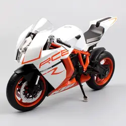 1/10 масштаб Welly KTM 1190 RC8 R мотоцикл коллекционные миниатюры литье Супер Байк мотоцикл модели гоночных автомобилей игрушки для взрослых