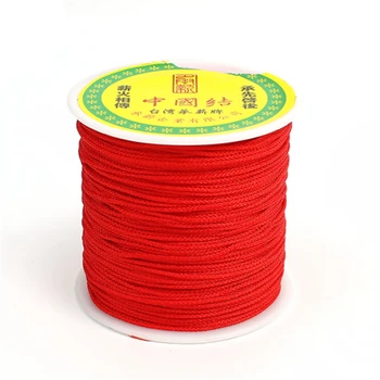 

8SEASONS Polypropylene Fiber Chinese Knotting Cord Friendship Bracelet Cord Rope Multicolor 1mm, 1 Roll (Approx 100 Yards/Roll)