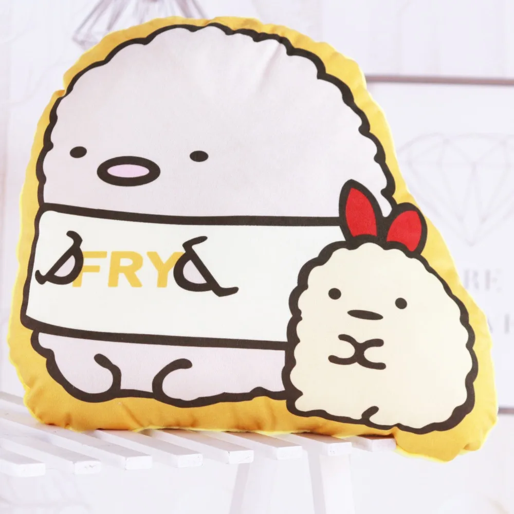 Подушка из био кавайных плюшевых игрушек с одеялом японской анимации Sumikko Gurashi