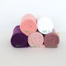 Детский стрейч-обертывание для новорожденных, трикотажное одеяло для пеленания, детский реквизит для фотосессии, тканевый многослойный свитер