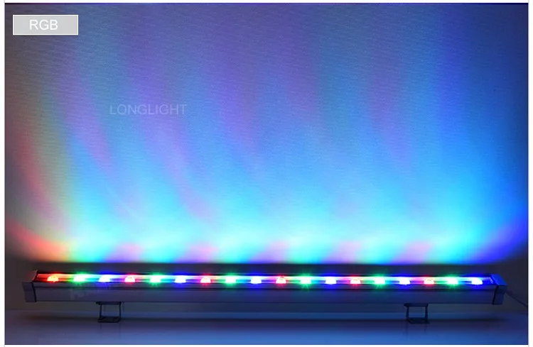 Светодиодный настенный светильник 10 шт. 6 Вт 9 12 36 DMX 512 110 В 220 RGB прожектор