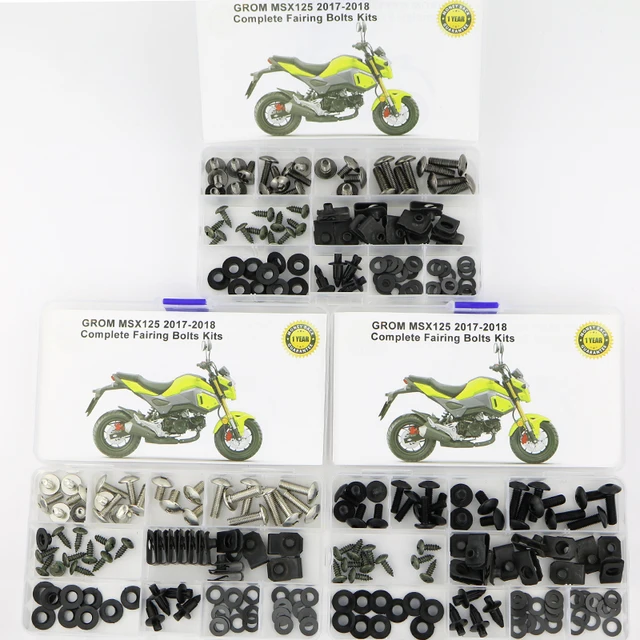 Fairing Bolts Full Screw Kit For HONDA Goldwing GL1800 2001 2002 2003