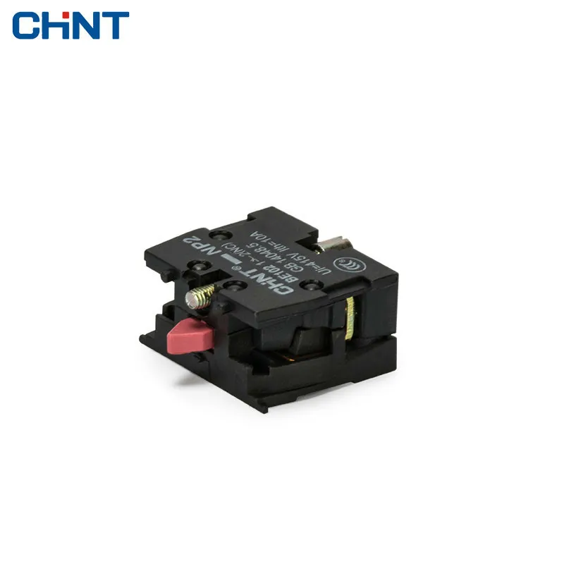 Корпус переключателя CHINT Button NP2 контактная группа BE101 1 нормально открывающийся